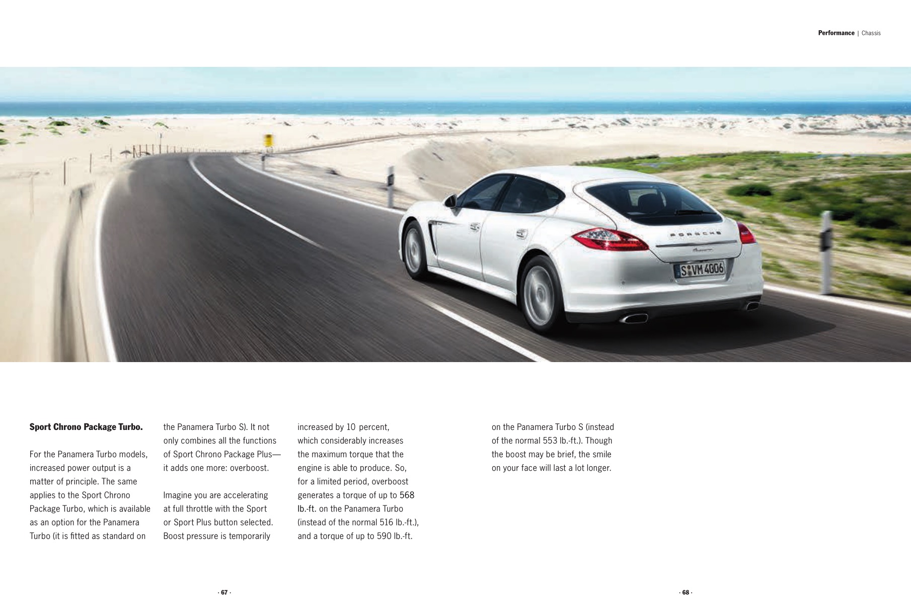 2012 Porsche Panamera Brochure Page 16